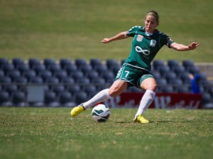 Brush in action for Canberra United Photo: Emily Mogic Photography