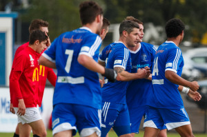 Ballarat Red Devils v South Melbourne FC, NPL Victoria Round 7, 3 May 2014. 